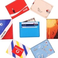 풀프린팅 포켓 카드지갑-풀컬러인쇄