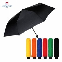 랜드스케이프 3단폰지칼라 블랙 우산