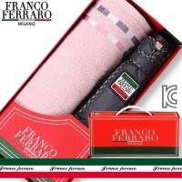 프랑코페라로 3단 엠보 바이어스 우산+미켈란젤로 컬러블럭 타올세트
