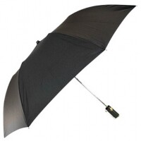 2단 폰지 체크 바이어스 우산