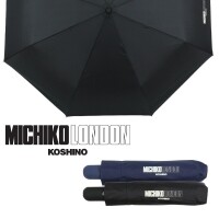 미치코런던 로고솔리드 3단완전자동우산