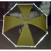 키르히탁60 반사띠안전우산 노랑우산