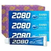애경 2080어드밴스 블루치약 3P (100g)