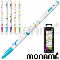 모나미-153 트래블 5P세트 (잉크컬러 블랙)