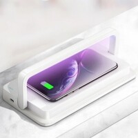 데코 케어폰 고속 무선충전기 UV살균기 휴대폰살균기