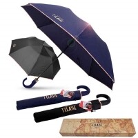 프리마클라쎄 2단 모던(바) 곡자핸들 우산