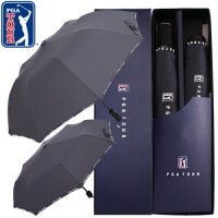 PGA 2단자동+3단수동 로고바이어스 우산세트