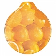 원형센스 멜라민 냄비받침-오렌지