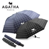 아가타 체크 2단반자동+3단완전자동 우산세트